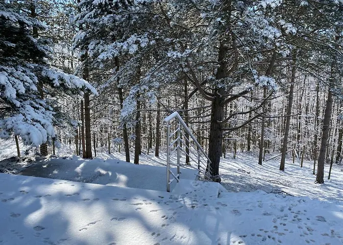 Vakantiehuis Behagliches Mit Kamin Mitten Im Wald *